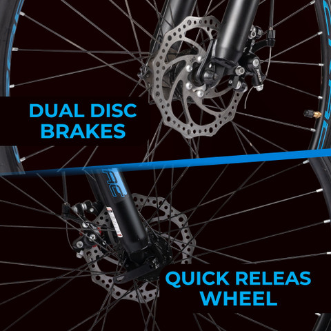 CRADIAC BLACK NINJA 7 SPEED | DUAL DISC | SUSPENSION | 2.35 26 T