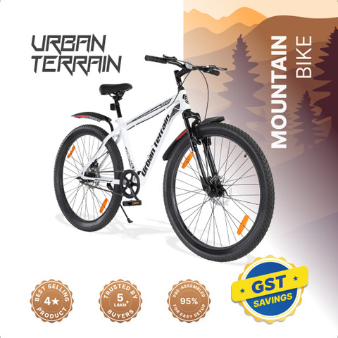 Urban Terrain Galaxy Pro High Performance Mountain Cycles For Men  With Dual Disc Brake T (inch) Road Cycle