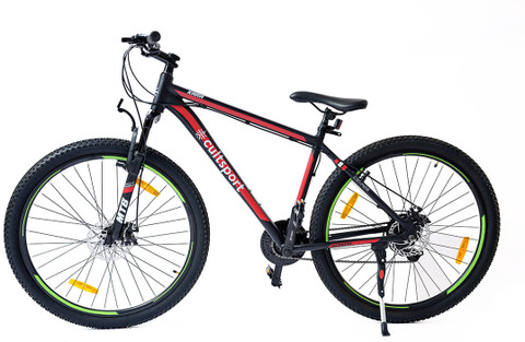 Cultsport by Cult Kara Shimano Geared for Men with Alloy Frame Dual Disc  Brake MTB 29 T (inch) Road Cycle