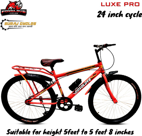 FOXGLOVE LUXE 24 INCH CYCLE FOR HEIGHT 4'2'' TO 5FT FOR BOYS