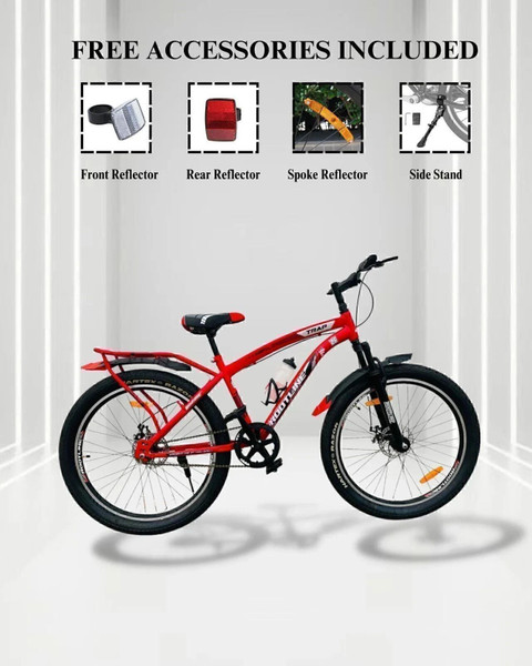 rootline Trap 24T Red 7020 24 T (inch) Mountain Cycle Price in