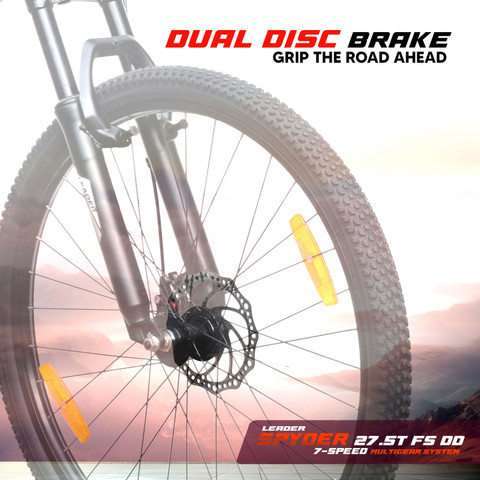 LEADER Spyder MultiSpeed (7 Speed) Mountain Bike with FS DD