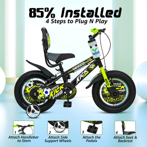 VESCO KICK PRO Green 14 T (inch) BMX Cycle