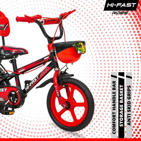 Hi-Fast Sports Cycle For Kids Age to Years Boys Girls || 95