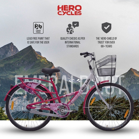 HERO Emerald 26 T (inch) Mountain Cycle Price in India Buy HERO