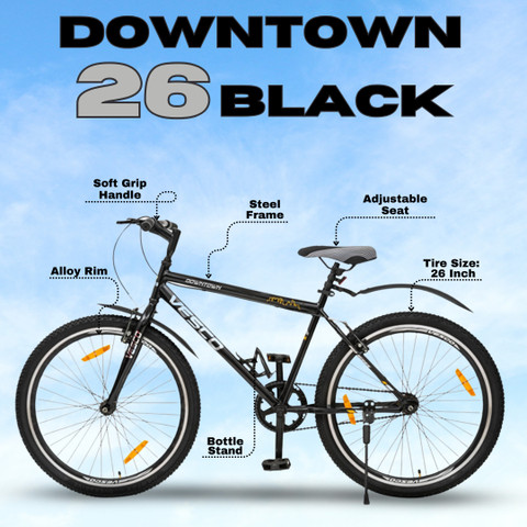 VESCO V-6 Downtown 26 T (inch) Road Cycle Price in India Buy