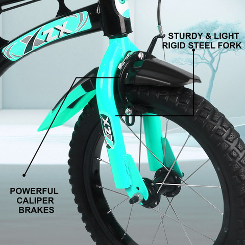 Xaipro 14T XZX SEAGREEN CYCLE FOR BOYS AND GIRLS 14 T (inch) BMX