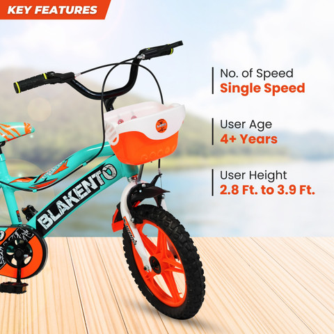 BLAKENTO Street Surfer 14T Kids cycle 14 T (inch) Road Cycle