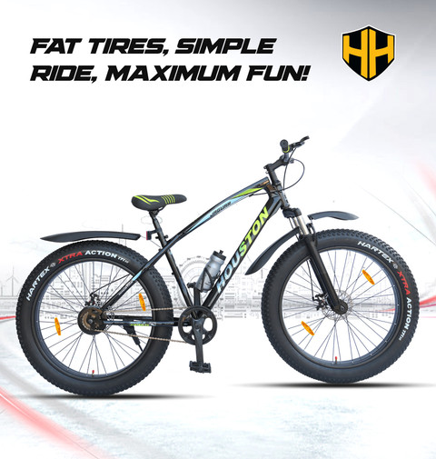 Appgrow Houston Jaguar Fat Bike Built for Adventure Front