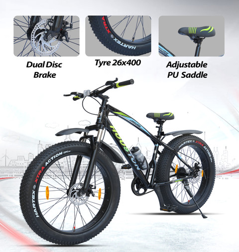 Appgrow Houston Jaguar Fat Bike Built for Adventure Front