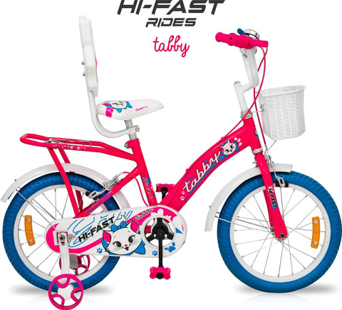 Hi-Fast Tabby Kids Cycle For Years to Years Semi Assembled 16 T (inch)  Road Cycle