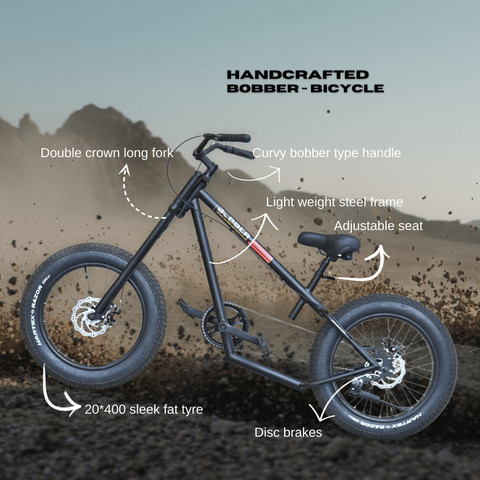 Jesse James Bobber Bicycle Rider Height Double Crown Fork  (20