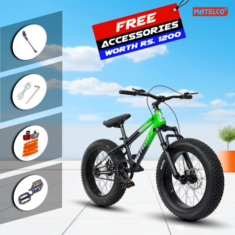 Bike Frame Car Tyre Cycle MATELCO FAT BIKE 20x400 INCH 20 T (inch