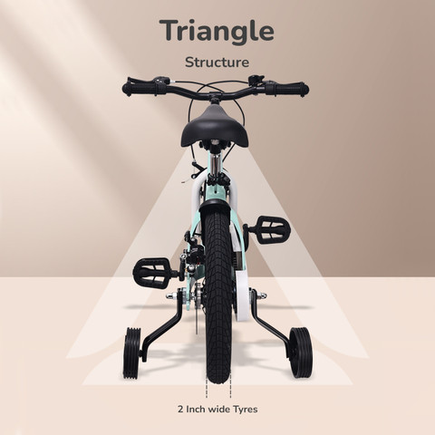 R for Rabbit Tiny Toes Magna 14 Inch Bicycle for Kids 3-5 years  Magnesium, Lightweight 14 T (inch) Road Cycle