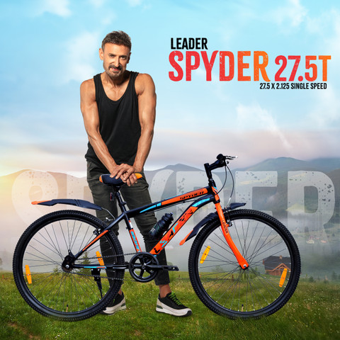 LEADER Spyder MTB Cycle/Bike with Complete Accessories T