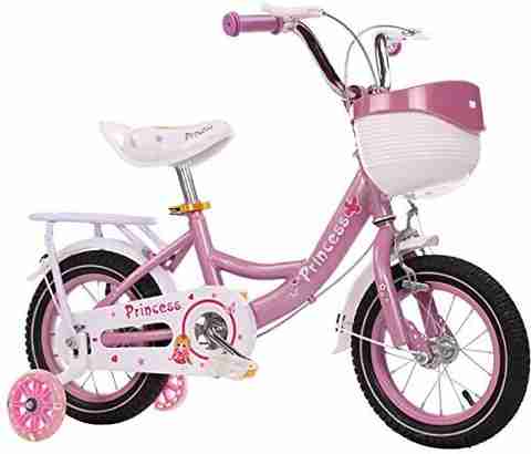 SYGA Princess Bicycles for Kids 4-7 Years Old 16-inch Children's