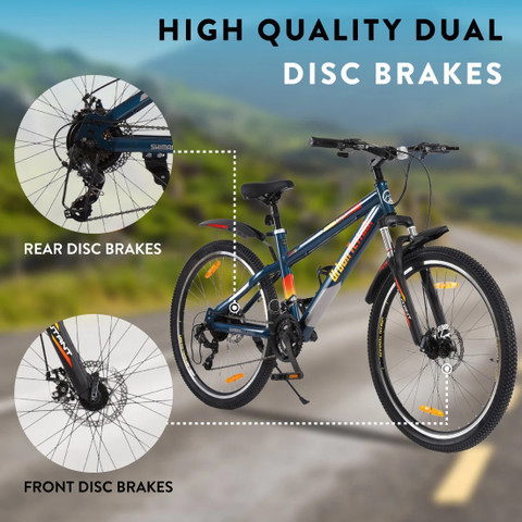 Urban Terrain Mutant Steel MTB Cycles Shimano Geared for Men with