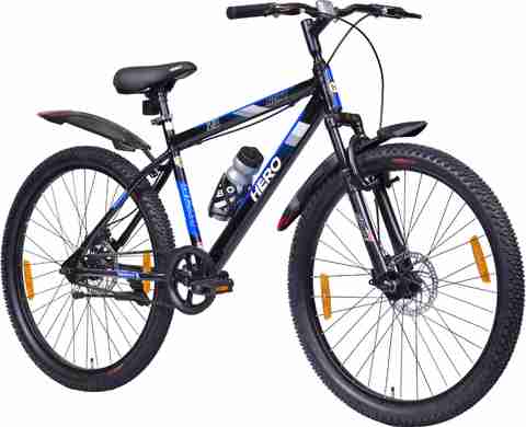 HERO EC NEXT 26T SPORTS FS DD BK BL SKD ALFA 26 T (inch) Mountain Cycle