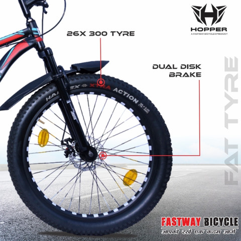 Spoke Fat Bike Wheels Fastway Bicycle FW-RUBICON IBC DUAL DISC