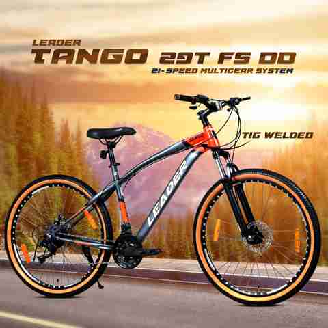 LEADER Tango 29T Premium MTB Bike/ Cycle for Men Precision 21