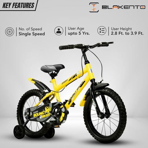 BLAKENTO Bouncy Bikers Cycle for Kids to Years 16 T (inch