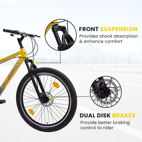 Off Road Mountain Bikers Mountain Bike Good For Road EAST COAST