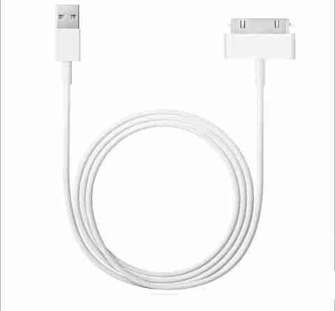 SANNO WORLD Lightning Cable m 30-Pin Male To USB Standard A Data  Sync Charging Cable Wire Cord for 3G/3GS/4/4s/iPad 1/2/3, iPod Nano 5th/6th 