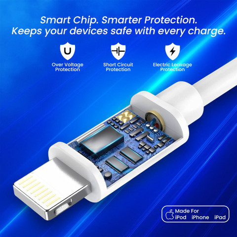 Lightning Cable Iphone Charging Amps MAK Lightning Cable A M USB