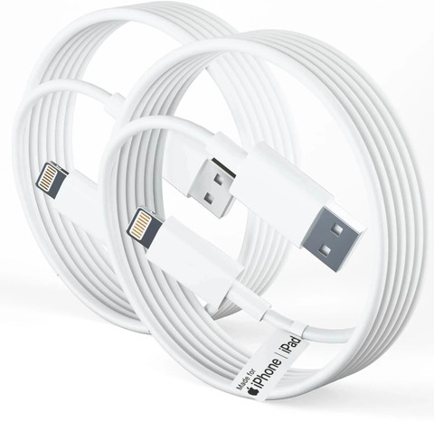 QIBOX Lightning Cable A m Copper Charger Cable USB A to Lightning with  Quick Charge - Main Image