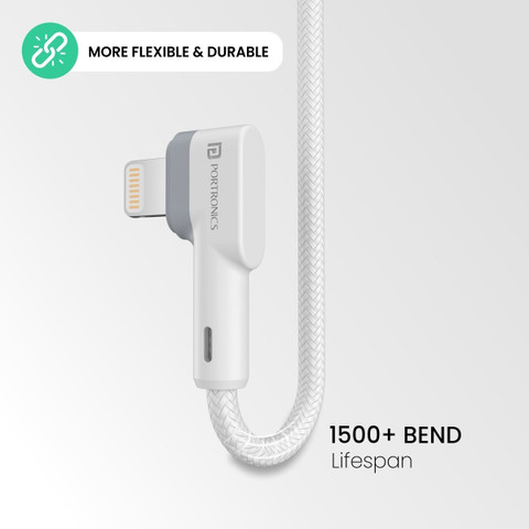 Portronics Lightning Cable A m POR 1439
