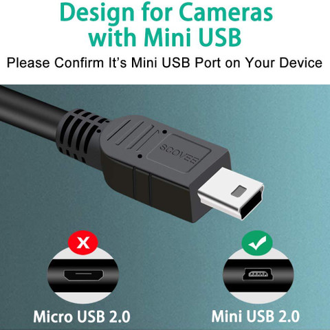 Darahs Micro USB Cable A m Plastic, Rubber Camera USB Cable