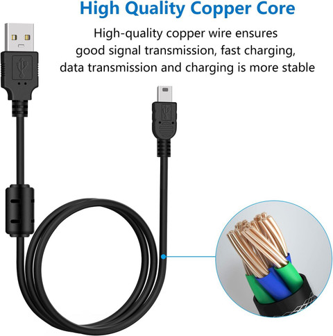 Darahs Micro USB Cable m Canon IFC-300PCU USB Cable for IXUS