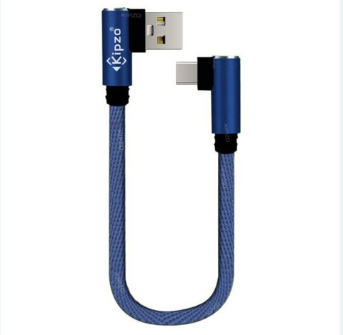 KIPZO USB Type C Cable m L Shape 90 Degree USB type C Power