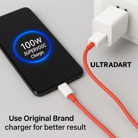 ULTRADART USB Type C Cable A m original 65W  VOOC/DART/WARP/DASH/SUPERVOOC/SUPERDART FAST CHARGER CABLE