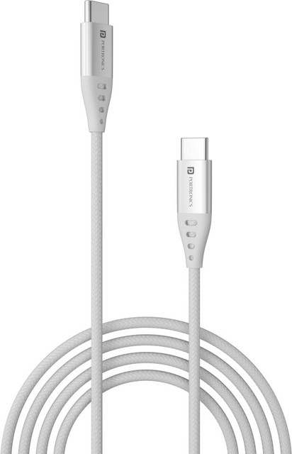 Portronics USB Type C Cable A m Konnect C1 20W PD Quick