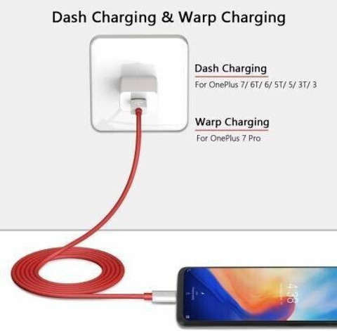 RS3Gadgets USB Type C Cable A m Copper WARP Charging Type c Charger  Cable COMPATBLE WITH 8T 8pro Pro 7T 7T Pro