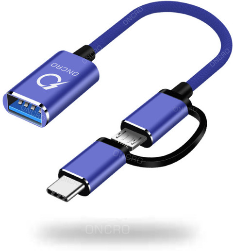 ONCRO USB Type C Cable A m android 2in1 otg cable micro usb and type  c otg cable type otg cable for mobile