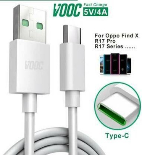 DVJ USB Type C Cable A m VOOC CABLE FOR OPPO F19 Pro F19