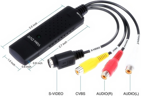 BALRAMA USB EasyCAP Video Capture Card Adapter TV DVD VHS DVR