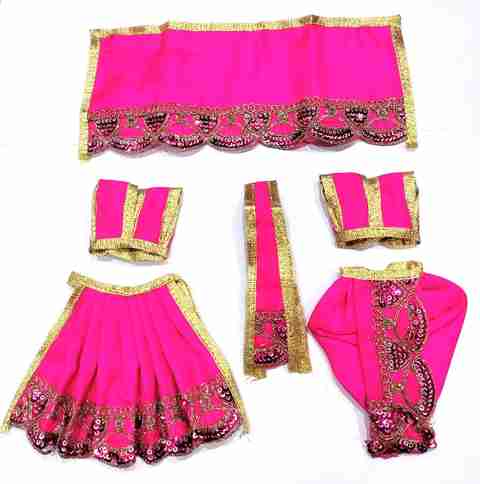 T-Kags inch Poshak for Radha Krishna, Yugal Jodi, Ganesh Laxmi