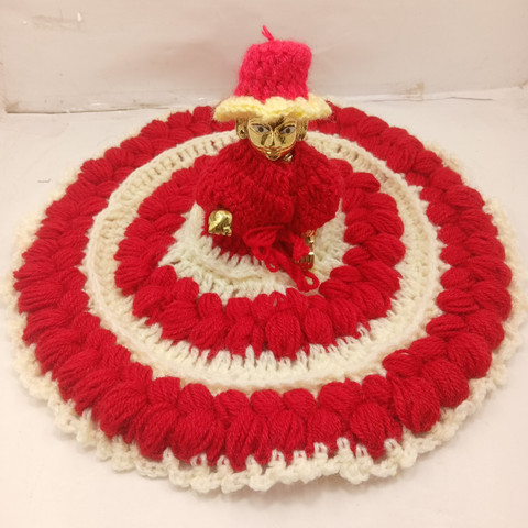 laddu gopal woolen dress design Futurez Key Handmade Laddu Gopal Winter Woolen Dress With Cap for Kanha Ji Krishna Set