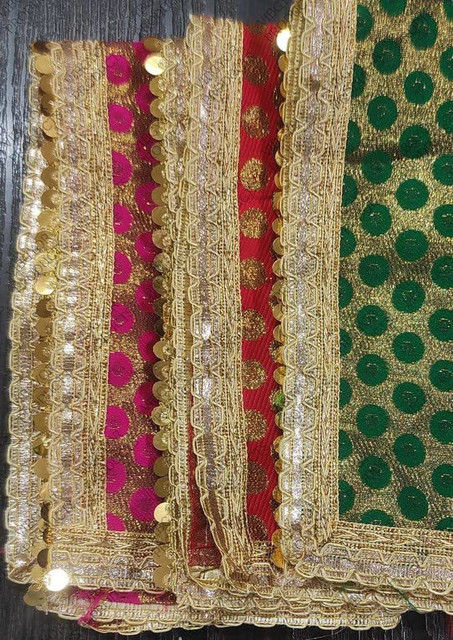 prisma collection Pooja Chunri, (RANDOM DESIGN) Laxmi Maa Chunari, Mata ...