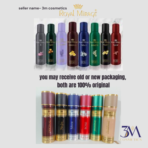 ROYAL MIRAGE ORIGINAL BODY SPRAY DEODORENT Body Spray For Men