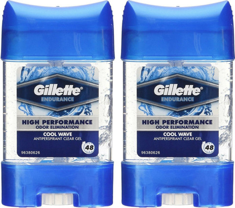 Gillette Cool Wave Clear Gel Deodorant Stick For Men 70ml pack of  Deodorant Gel For Men