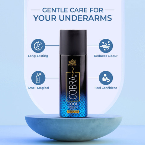 Cobra Deo Live Cool 150ml Pack of Perfume Body Spray