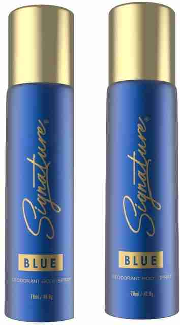 Signature Blue Long Lasting Fragrance Skin Friendly (70ML Each