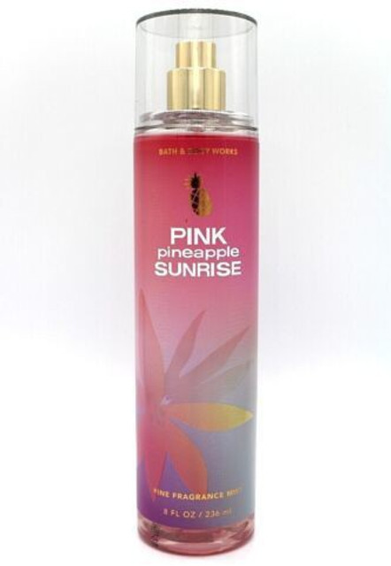 BATH BODY WORKS PINK PINEAPPLE SUNRISE 236 Body Mist For Men Women