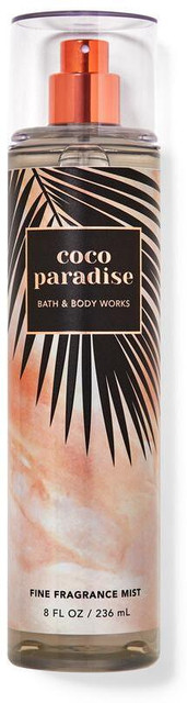 BATH BODY WORKS COCO PARADISE Body Mist For Men Women