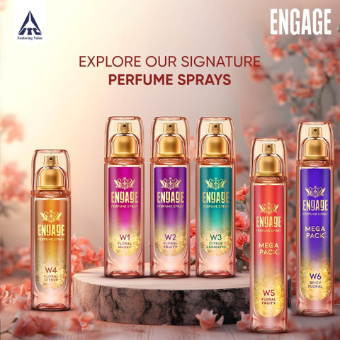 Engage Perfume W1, W2, W3 Perfume Body Spray For Women
