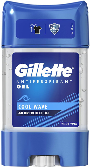Gillette Clear Gel Cool Wave Antiperspirant Deodorant 70ml